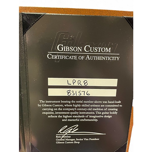 Used Gibson LPR8 1958 Les Paul VOS BOURBON BURST  Solid Body Electric Guitar