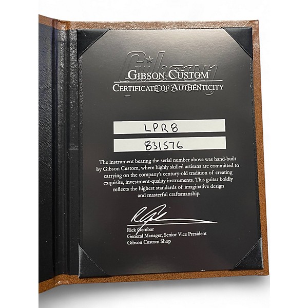 Used Gibson LPR8 1958 Les Paul VOS BOURBON BURST  Solid Body Electric Guitar