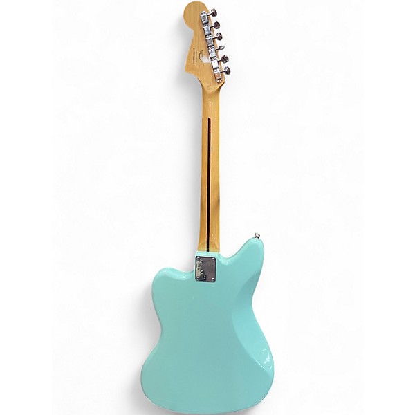 Used Squier JAGUAR Mint Green Solid Body Electric Guitar