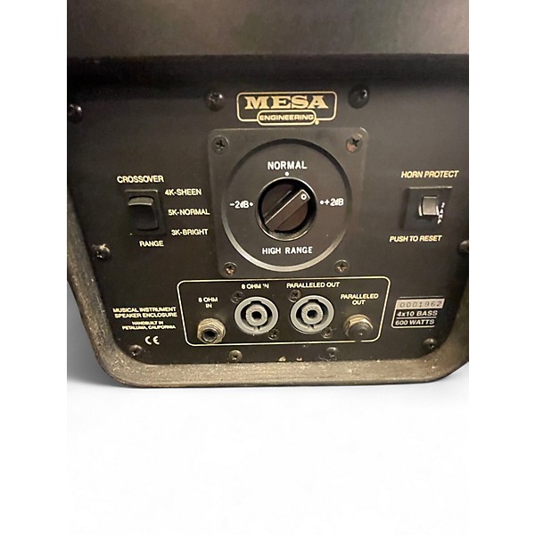 Used MESA/Boogie Powerhouse 4x10 600W Bass Cabinet