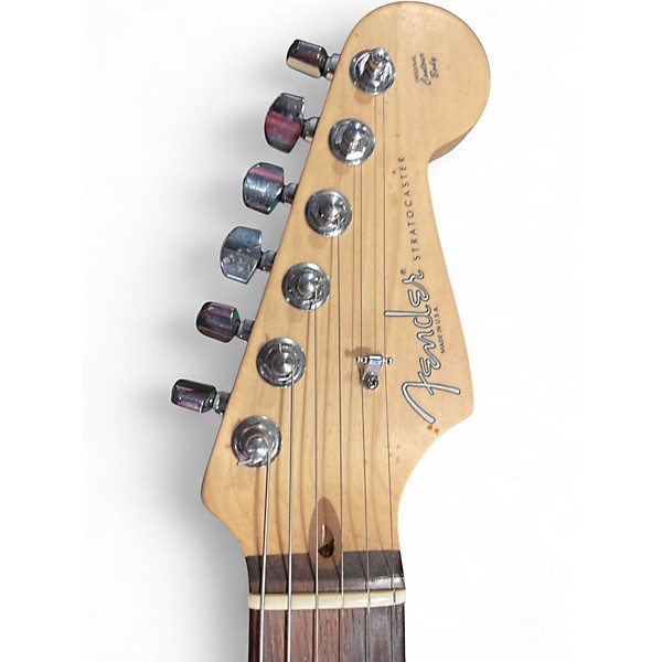 Used Fender VG Stratocaster Black Solid Body Electric Guitar