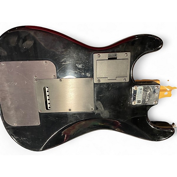 Used Fender VG Stratocaster Black Solid Body Electric Guitar