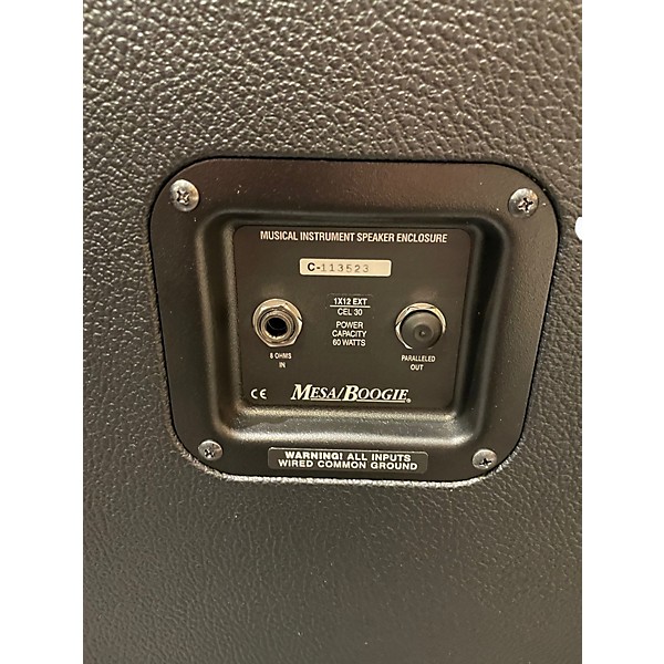 Used MESA/Boogie 1X12 EXT CAB CEL30 Guitar Cabinet