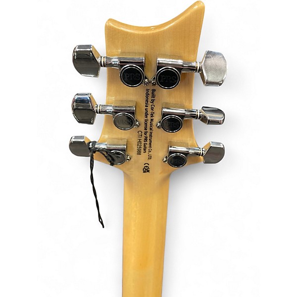 Used PRS SE Custom 24 Orange Solid Body Electric Guitar