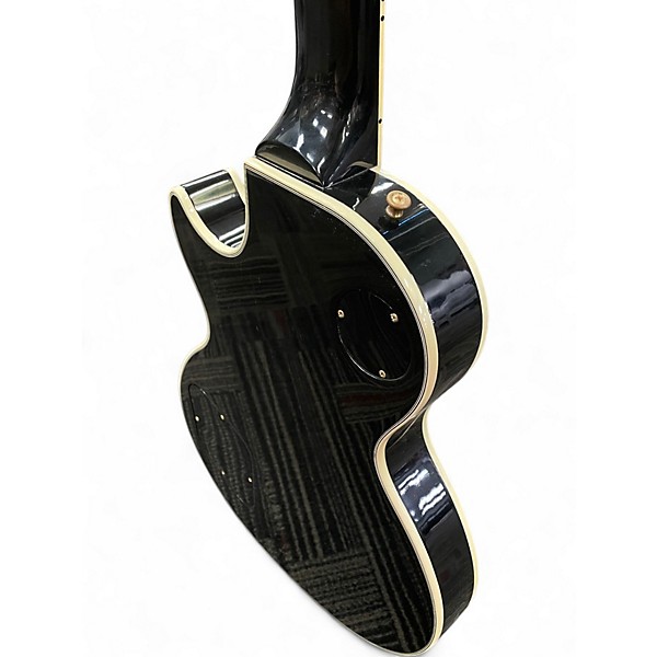 Vintage 1990 Gibson Les Paul Custom Black Solid Body Electric Guitar