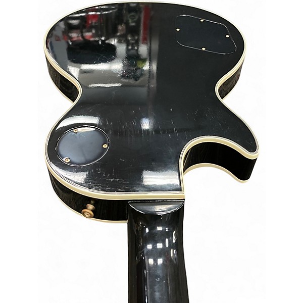 Vintage 1990 Gibson Les Paul Custom Black Solid Body Electric Guitar