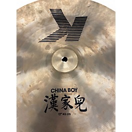 Used Zildjian 17in K China Cymbal