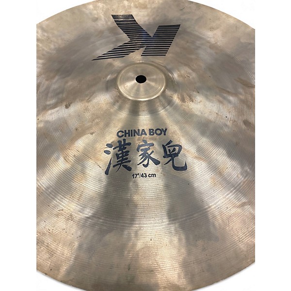 Used Zildjian 17in K China Cymbal