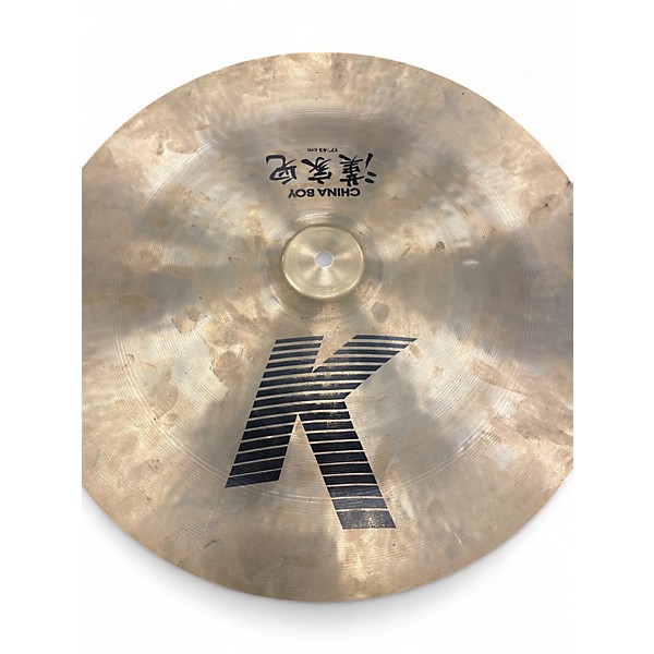 Used Zildjian 17in K China Cymbal
