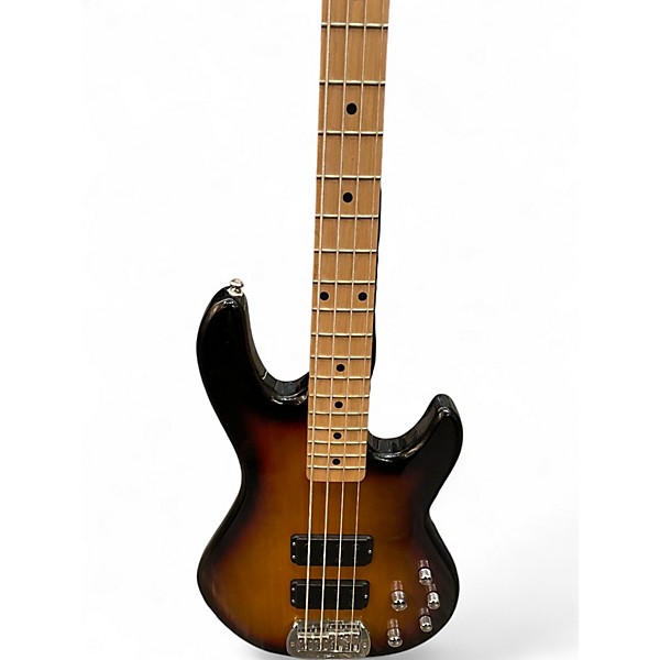 Used G&L Tribute M2000 3 Color Sunburst Electric Bass Guitar