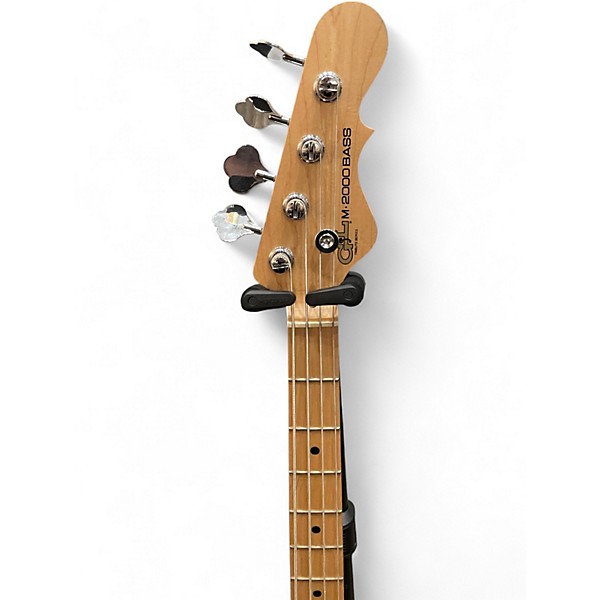 Used G&L Tribute M2000 3 Color Sunburst Electric Bass Guitar