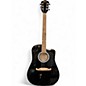 Used Fender FA125CE Black Acoustic Guitar thumbnail