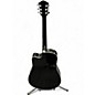 Used Fender FA125CE Black Acoustic Guitar