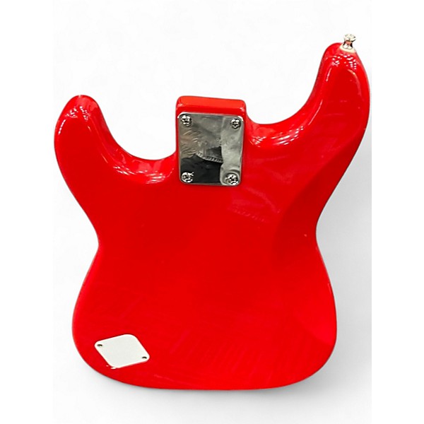 Used Squier Mini Affinity Stratocaster Candy Apple Red Electric Guitar