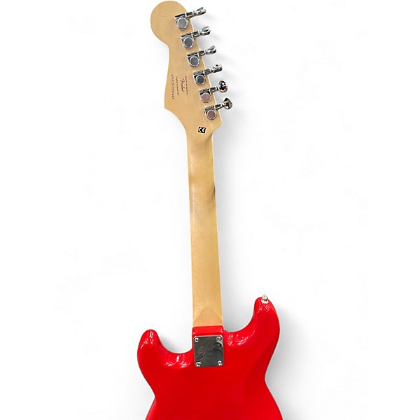 Used Squier Mini Affinity Stratocaster Candy Apple Red Electric Guitar