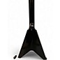 Used 2023 Epiphone Kirk Hammett 1979 Flying V Ebony Solid Body Electric Guitar