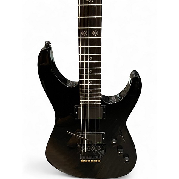 Used 2022 ESP LTD KH602 Kirk Hammett Signature Black Solid Body Electric Guitar