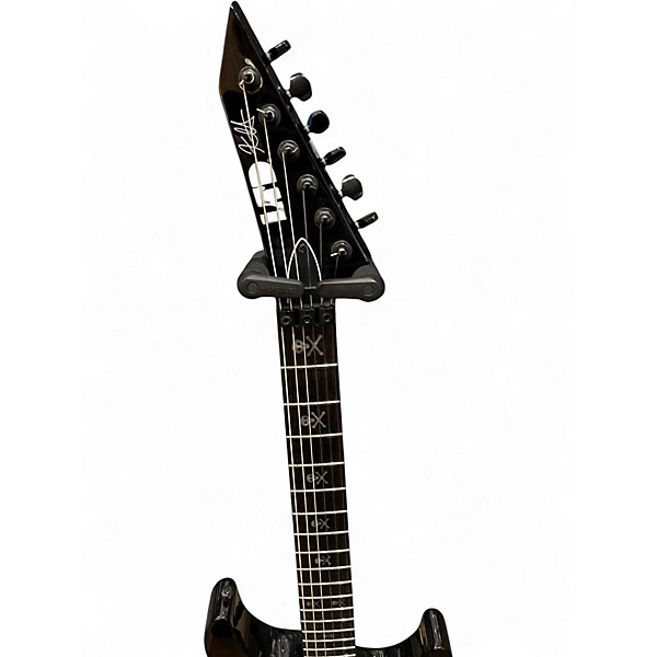 Used 2022 ESP LTD KH602 Kirk Hammett Signature Black Solid Body Electric Guitar
