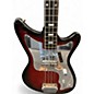 Used Teisco 4 STRING BASS 2 Color Sunburst Electric Bass Guitar