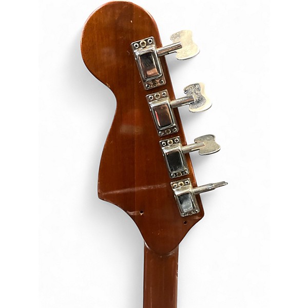 Used Teisco 4 STRING BASS 2 Color Sunburst Electric Bass Guitar