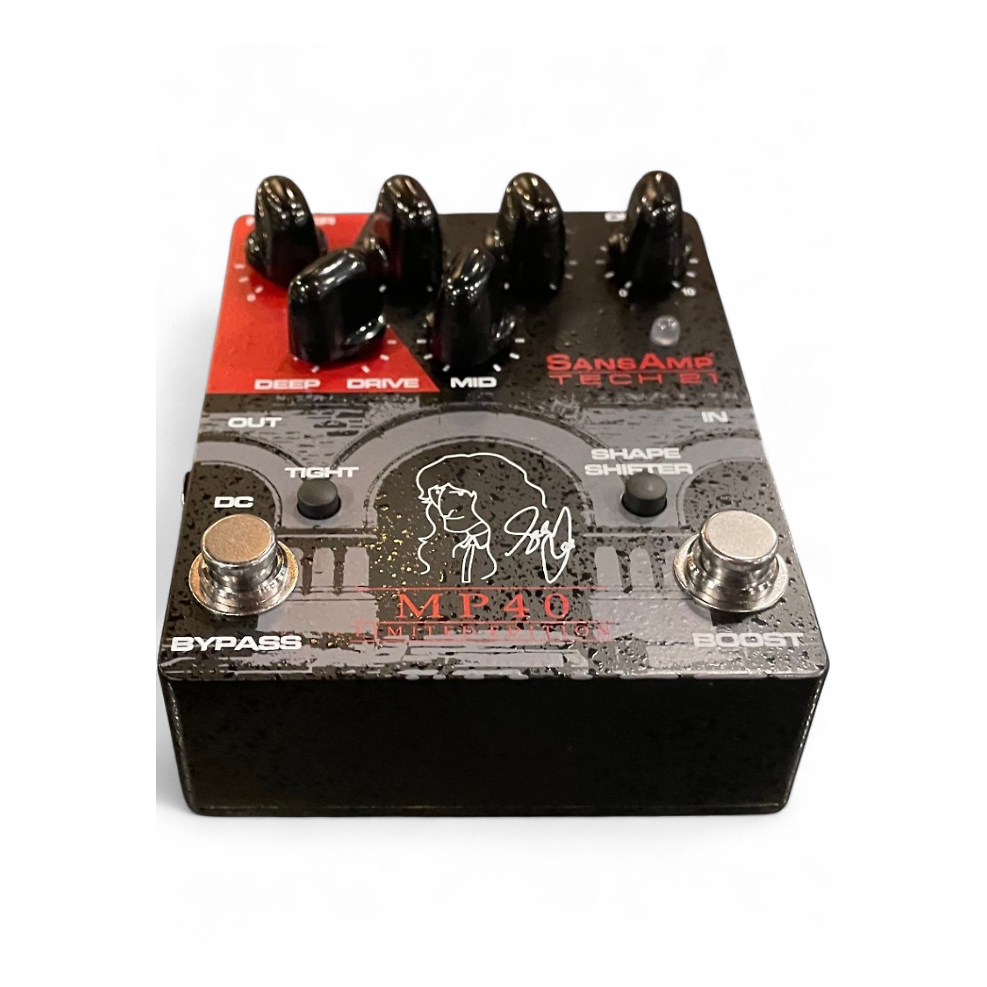 Used Tech 21 MP40 Limited Edition Geddy Lee Signature Bass Effect