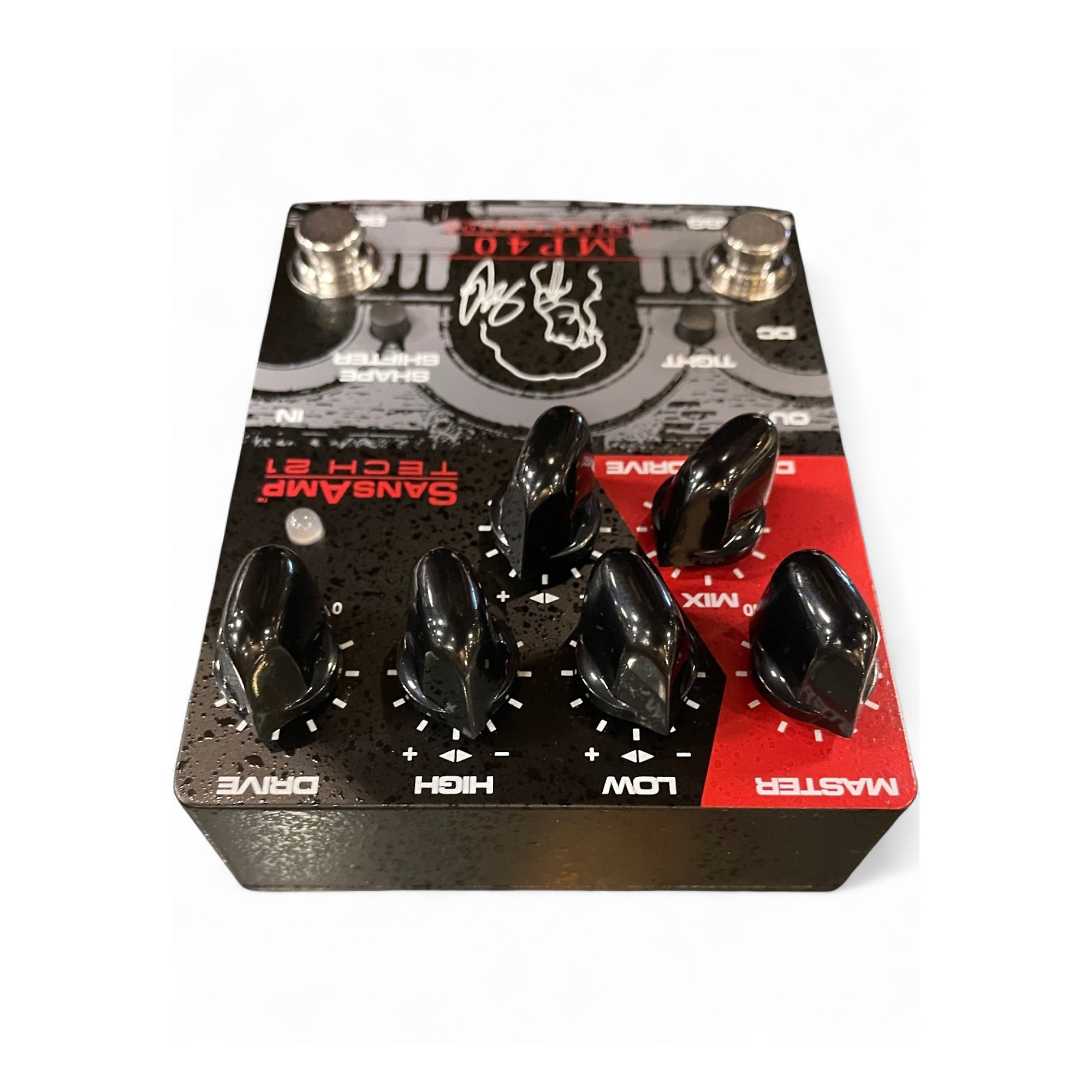ベース SansAmp MP40 GEDDY LEE SIGNATURE Used Tech 21 MP40 Limited Edition Geddy Lee Signature Bass Effect