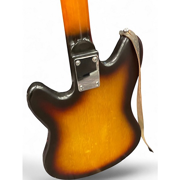 Used 1960s Kent Polaris 2 Tone Sunburst Solid Body Electric Guitar