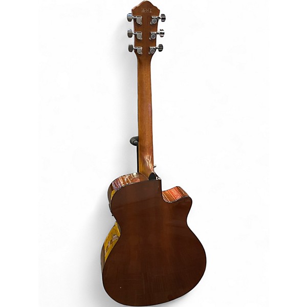 Used Ibanez aeg58l 2 Tone Sunburst Acoustic Electric Guitar