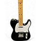 Used Fender STANDARD MIM TELECASTER BLACK Solid Body Electric Guitar