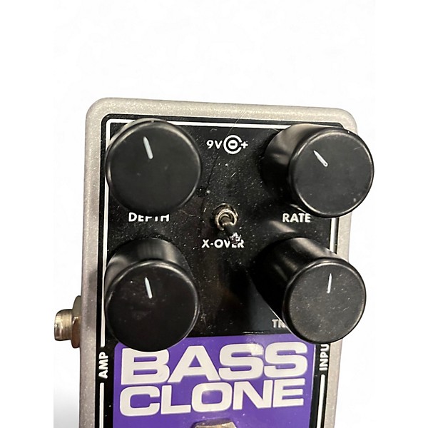 Used Electro-Harmonix Bass Clone Analog Chorus Bass Effect Pedal