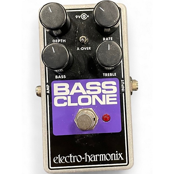Used Electro-Harmonix Bass Clone Analog Chorus Bass Effect Pedal