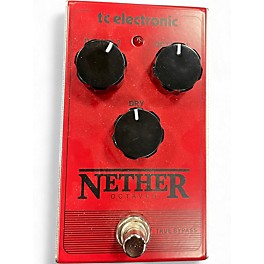 Used TC Electronic Nether Octaver Effect Pedal