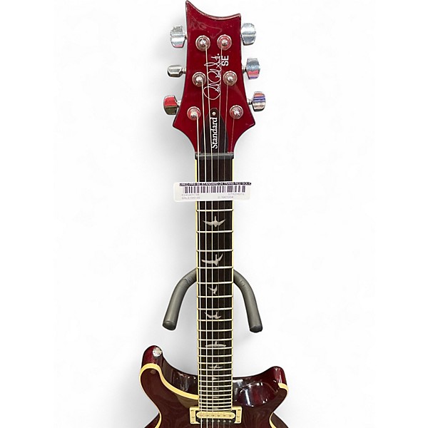 Used PRS SE Standard 24 Trans Red Solid Body Electric Guitar
