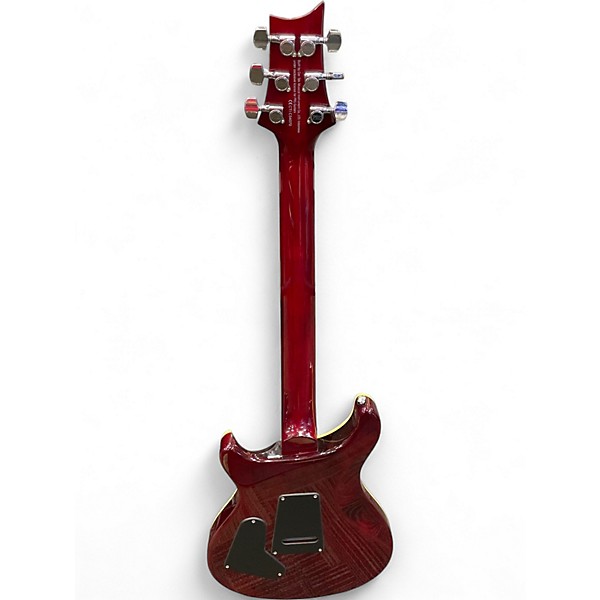 Used PRS SE Standard 24 Trans Red Solid Body Electric Guitar