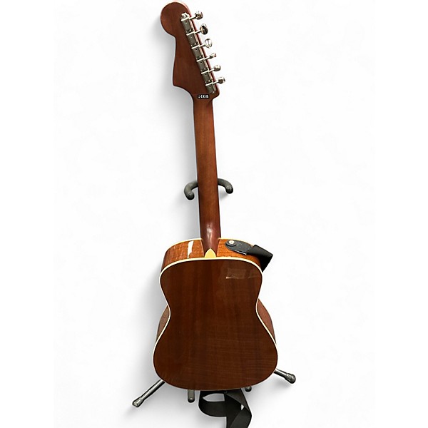 Used Fender MALIBU player sunburst Acoustic Electric Guitar
