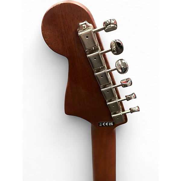 Used Fender MALIBU player sunburst Acoustic Electric Guitar