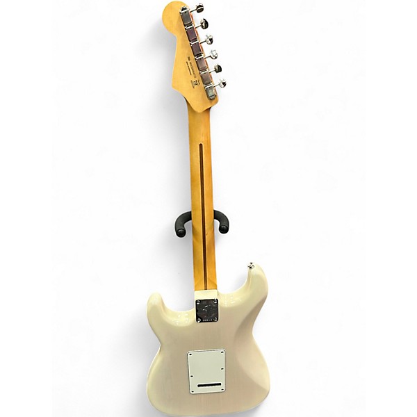 Used Fender player ii chambered stratocaster white blonde Solid Body Electric Guitar