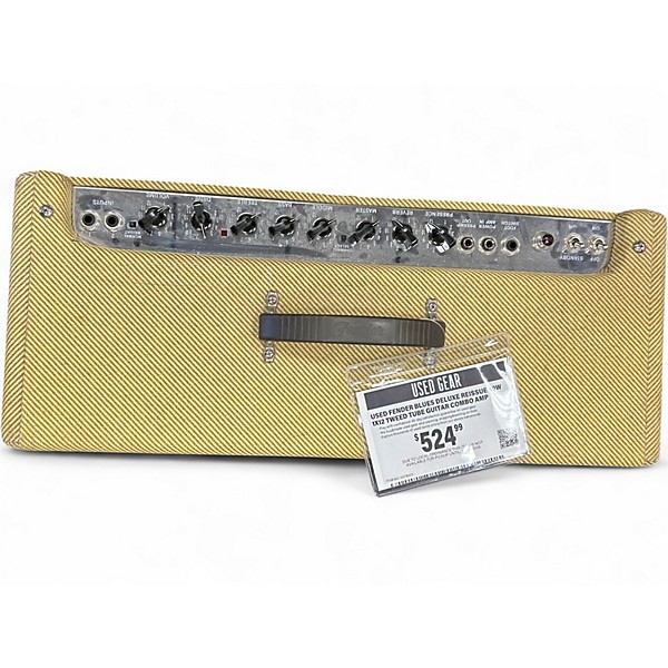 Used Fender Blues Deluxe Reissue 40W 1x12 Tweed Tube Guitar Combo Amp