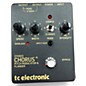Used TC Electronic SCF Chorus Flanger Effect Pedal thumbnail