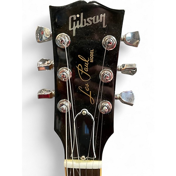 Used 2009 Gibson Les Paul Standard Traditional Vintage Sunburst Solid Body Electric Guitar