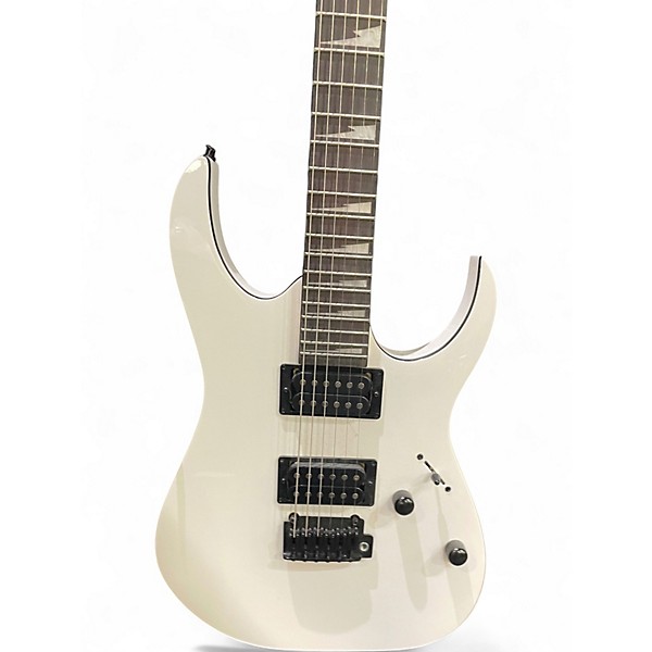 Used Ibanez GRGR120EX White Solid Body Electric Guitar