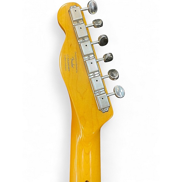 Used Squier Classic Vibe Telecaster Thinline Natural Hollow Body Electric Guitar