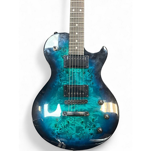 Used Schecter Guitar Research SOLO II STANDARD Blue Solid Body Electric Guitar