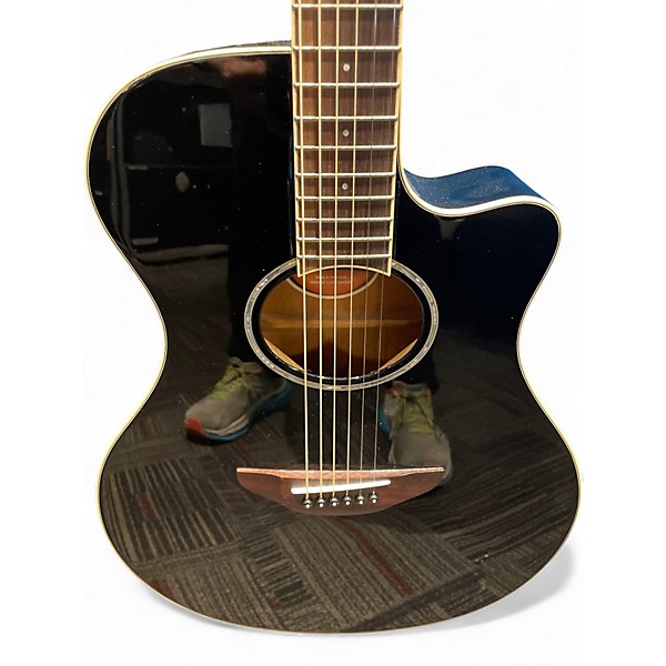 Used Yamaha APX600 Black Acoustic Electric Guitar
