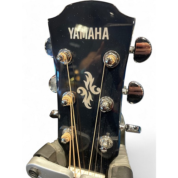 Used Yamaha APX600 Black Acoustic Electric Guitar