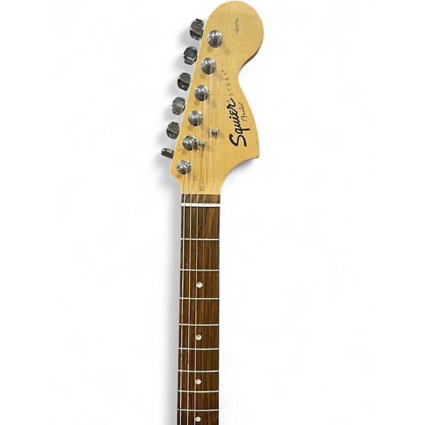 Used Squier Affinity Stratocaster Red Solid Body Electric Guitar
