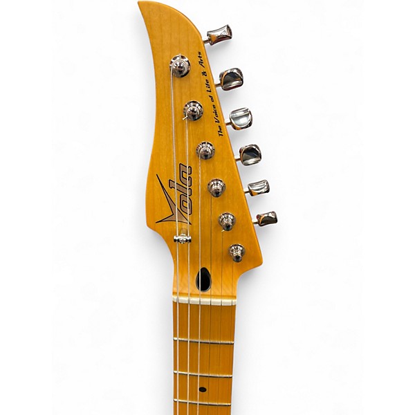 Used Vola Oz Fiesta Red Solid Body Electric Guitar