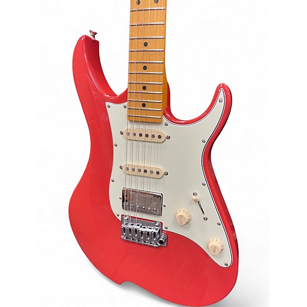 Used Vola Oz Fiesta Red Solid Body Electric Guitar