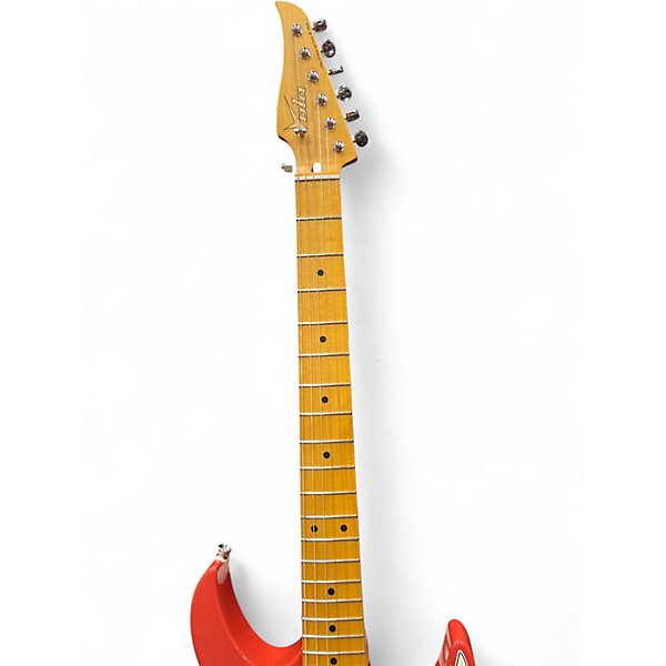 Used Vola Oz Fiesta Red Solid Body Electric Guitar
