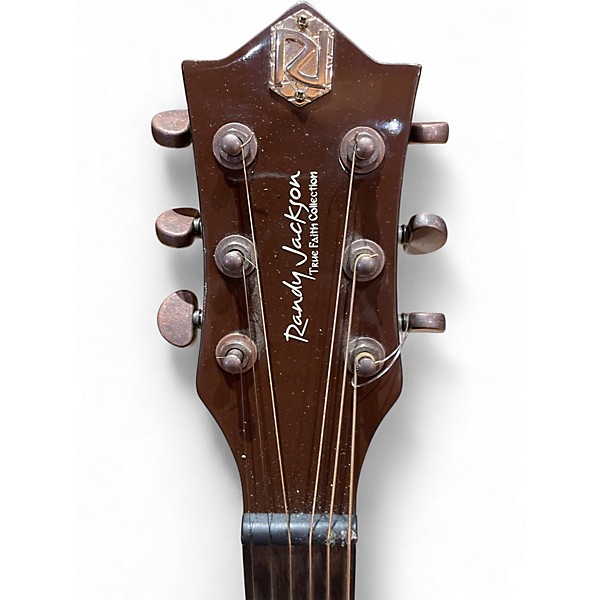 Used Randy Jackson Faith Collection Brown Acoustic Guitar